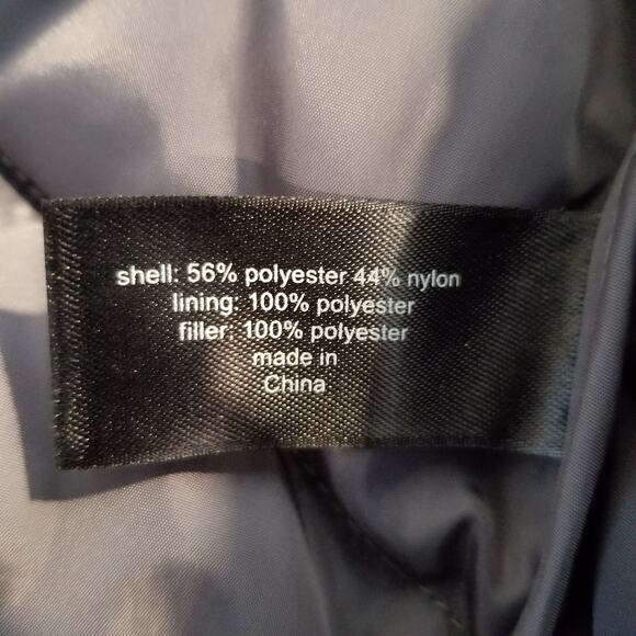 Lane Bryant Shirred Side Packable Puffer Jacket Coat Zip Front Hooded Size 18/20 - Picture 11 of 11